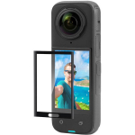 PULUZ PU976T karastatud klaas Insta360 X4/X5 jaoks, 2.5D, 9H, 0.15mm, 99% l&auml;bipaistvus, plekikindel