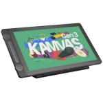 Huion Kamvas 16 GEN 3 GS1563 graafikatablett, 15.8" 2.5K QHD, 16 384 surveastet, &plusmn;60&deg; kallutus, 6 nuppu, 2 ketast, USB-C