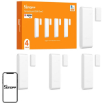 SONOFF SNZB-04PR2 Window and Door Sensor, 4-Pack