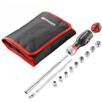 DUAL NUT RATCHET SET 12 PCS