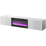 Cama Meble telerikapp SLIDE 200K+K BI, 2000mm, 400mm, 370mm, 1400-1600W, 220-240V, 50Hz, 2 ust, MDF, 16mm, l&auml;ikiv, elektrikamin