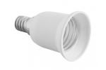 Adapter E14 kuni E27, AE-E14E27-00 GTV