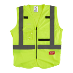 ATSTAROJO&Scaron;Ā VESTE, HIGH-VISIBILITY VEST YELLOW - L/XL, 4932471890 MILWAUKEE