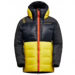 Jaka OLYMPUS Tech Down Parka, izmērs: XL, Black/Yellow, 8058428079650 LA SPORTIVA