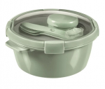 Toidu s&auml;ilitusn&otilde;u Lunch Kit &uuml;mmargune Smart Eco To Go, heleroheline, 1.6 l 0800921Q19 Curver