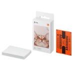 Fotopaber 20 lehte 2&times;3-tollise (50&times;76 mm) m&otilde;&otilde;duga m&otilde;eldud Mi Portable Photo Printeri jaoks Mi Portable Photo Printer Paper 20 sheets White TEJ4019GL Xiaomi