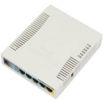 Mikrotik RB951Ui-2HnD traadita juurdep&auml;&auml;supunkt 5x10/100M porti, 1xUSB 2.0, 600MHz CPU, 128MB RAM, PoE 500mA