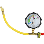 Yato YT-24794 A/C teenindust&ouml;&ouml;riistade komplekt, manomeetri diameeter 80 mm, vooliku pikkus 200 mm, vooliku materjal kumm