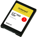 Intenso SSD 3812460 1TB, 2.5", Lugemise kiirus: 550 MB/s, Kirjutamise kiirus: 500 MB/s, Andmeedastuskiirus: 6 Gbit/s