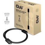 Club3D kaabel CAC-1522 USB-C kuni USB-C 1 m 4K60Hz 10Gbps PD 100W M/M