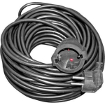 Besk Pikenduskaabel 9023884 20m, 1mm&sup2;, 2 juhet, 1 pesa, must