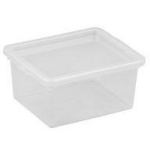 Nhg Kaste Basic 2,3L 3229215, 205mm, 170mm, 100mm, ristk&uuml;lik, l&auml;bipaistev, plastmass