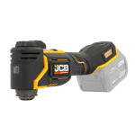 JCB JCB-18PMT-32 Professional 18V harjavaba multit&ouml;&ouml;riist l&otilde;ikamiseks lihvimiseks ja kraapimiseks 5000-20000v&otilde;nget/min 9 kiirust