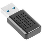Lanberg USB AC1200 traadita v&otilde;rgukaart NC-1200-WI, 802.11 a/b/g/n/ac, 2,4 GHz, 5 GHz, 2 sisemist antenni, 300 Mb/s, 867 Mb/s