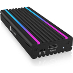 Raidsonic Salvestuskorpus IB-1824ML-C31, 1 x M.2 NVMe, 1000 MBps, USB 3.2 (Gen 2), Alumiinium