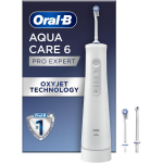 Oral-B AquaCare 6 Pro-Expert suuveepurusti MDH20.026.2, 145 ml, 3 pead, valge, Oxyjet tehnoloogia, juhtmevaba