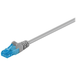 Goobay CAT 6A patch kaabel U/UTP, 55425, 10m, hall, halogeenivaba, libisemisvastane, vaskjuhtmed