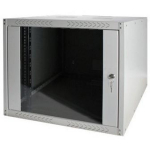 Digitus Seinale paigaldatav kapp DN-19 07-U-EC, 60 x 45 cm, RAL 7035, klaasiduksed, 7U