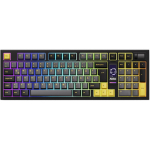 Akko 5098B mehaaniline klaviatuur 6925758631921, 100%, QWERTZ, RGB, 8000mAh, 1.47" TFT, BT 5.0, 2.4GHz, USB-C