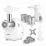 Zelmer ZMM4048B 70504716P, 1900W, 2,5 kg/min, 3 s&otilde;ela, hakkija, vorstikinnitus, metallkamber, valge