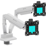 ONKRON G160-BW monitori hoidik, 81.3 cm (32"), 22.1 kg, 180&deg; p&ouml;&ouml;re, 360&deg; p&ouml;&ouml;rlemine, -45-90&deg; kallutus, 75x75-100x100 mm VESA