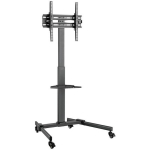 LogiLink BP0121 TV monitori k&auml;ru, 32-55", 35kg, VESA 400x400, reguleeritav k&otilde;rgus, 4 ratast