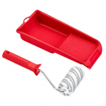 Maalritarvete komplekt, v&auml;rvirull 10cm &Oslash;40mm, 15mm