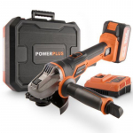 Akunurklihvija 20V, &Oslash;115mm, 2x20V, 5,0/2,5Ah, POWDP35150 POWERPLUS