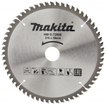 T.C.T. Zāģripa alumīnijam 210X2.4X30mm 5&deg; T60, D-72986 MAKITA