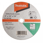 Griezripa 230 X 2.5mm C30S Akmenim, D-18742 MAKITA