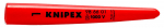 Plastmasas aizsargpārsegs, KNIPEX, 98 66 01, &Oslash; 10 mm, 80 x 14 x 14 mm