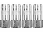 Čuguna četru āķu uzgaļi, VOREL, 78061, G1/8-28, 6-7 mm, 15 mm diametrs