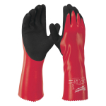 ĶĪMISKIE CIMDI AR SAĶERI, CHEMICAL GLOVES GRIP - 9/L - 1 PC, 4932493230 MILWAUKEE