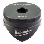 CAURUMOTĀJS UN SPIEDNES, PUNCH M 63 - 1 PC, 4932430849 MILWAUKEE