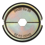PRESES VEIDNES DIN STANDARTS, VARA, DIN22 CU 25 - 1 PC, 4932451745 MILWAUKEE