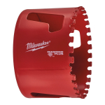 DIAMOND PLUS&trade; MITRĀS UN SAUSĀS URB&Scaron;ANAS GREDZENZĀĢI, HOLESAW DIAMOND 5/8" X 20 / 64 MM - 1 PC, 49565660 MILWAUKEE