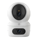 Ezviz H7C CS-H7c-44WF-W2 Siseruumide Kahe Objektiiviga 4MP 2K Nutikas P&ouml;&ouml;ratav 360&deg; Kaamera MicroSD / &Ouml;&ouml;n&auml;gemine Valge