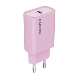 Kompaktne seina USB laadija maksimaalse 30 W v&otilde;imsuse ja 1&times;PD USB C pordiga OnCharge 30CL Max Power 30W EU Roosa CNE-CHA30CLPK CANYON