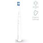 Lastele m&otilde;eldud ultraheliline elektriline hambahari 30000p/min 3 režiimi 1 harjapea 2 kleepsu kuni 100 p&auml;eva IPX7 valge ADB0007 Aeno