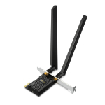 AXE5400 Wi-Fi 6E Bluetooth 5.3 PCIe adapter, TP-Link, Archer TXE72E, 2.2 &times; 1.4 &times; 0.4 in, 2&times; k&otilde;rge kasu antennid, IEEE 802.11a/b/g/n/ac/ax