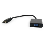 Gembird adapter A-HDMI-VGA-04, HDMI 1, 15pin D-sub 1, 1920x1080@60Hz, kompaktne HDMI-VGA muundur