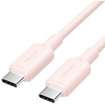 Vention USB-C kuni USB-C kaabel 1m roosa TRCPF, 3A, 480 Mbps