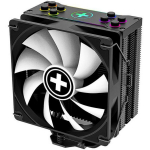 Xilence CPU jahuti XC056 M704PRO.ARGB, 120 mm, 500-1500 RPM, 12 V, FDB, must, 4 vasku soojus torud, RGB
