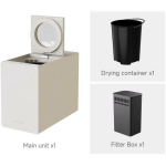 Dreame Food Waste Disposer CVF70A 470 W, 2.5 L, 8 kg, Kolmekordne tera jahvatamine, Kahekihiline l&otilde;hnakaitse