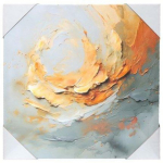 Besk 3D tr&uuml;kitud l&otilde;uend 9134863, 50x50cm, Tr&uuml;kitud l&otilde;uend, venitatud puidust raami