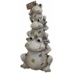 Besk Aia dekoratsioon Kolm konna 9142738, 24x18x49cm, pol&uuml;resiin, v&auml;li aia dekoratsioon