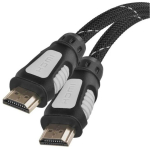 Emos Kiirus HDMI 2.0 kaabel Ethernet SL0301, 1,5 m, nailon, 10,2 Gbit/s, 4K, ARC, 3D tugi