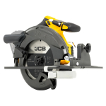 JCB JCB-18PCS-185 Professional 18V harjavaba ketassaag puidu ja plaatide l&otilde;ikamiseks 185mm l&otilde;ikes&uuml;gavus 60mm alumiiniumist alus