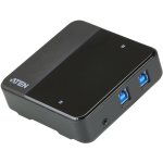 Aten USB perifeersete jagamise l&uuml;liti US234-AT, 2 x SuperSpeed USB 3.0, USB toide, &uuml;lekoormuse kaitse