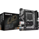 Gigabyte A620I AX 1.0 emaplaat, 2xSATA, 1xM.2, DDR5 DIMM, AM5, 2 DIMM pesa, 96 GB, 2.5GbE LAN, Wi-Fi 6E